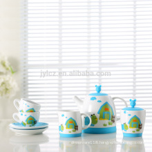 Factory wholesale lovely kids china tea set